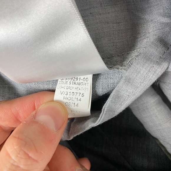 GAP True Straight Women’s Pants, Size 10 R, Light Gray Heather Dress Pants - Picture 7 of 7